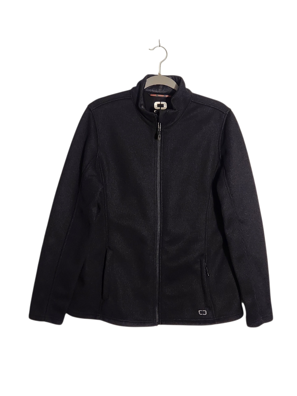 OGIO Textured Black Zip Up Jacket Size XL